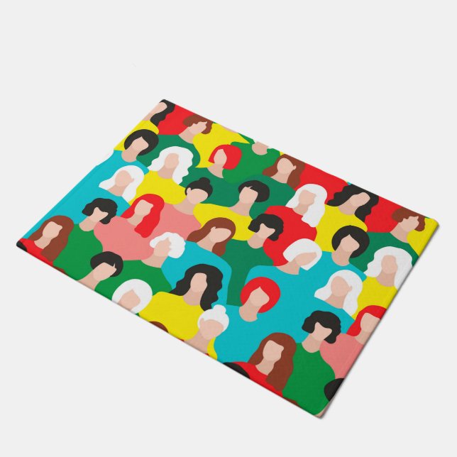 Felpudo Poder femenino (Angular)