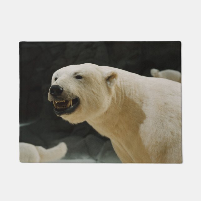Felpudo Polar Bear Grin (Anverso)