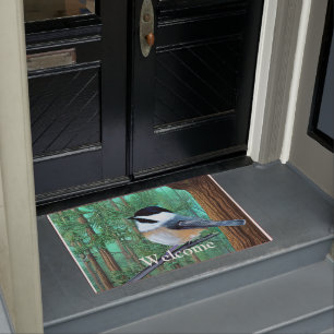 Felpudo Pollito Rústico Evergreen