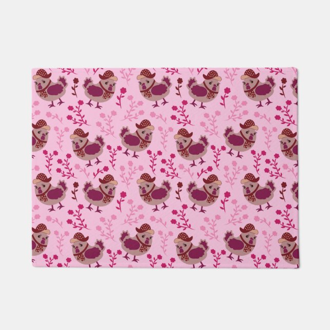 Felpudo Pollos de carne (Anverso)