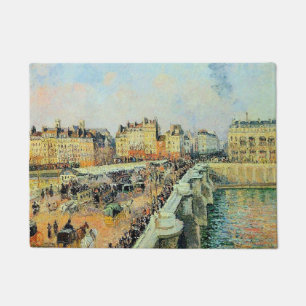 Felpudo Pont Neuf, Tarde, Sunlight Camille Pissarro