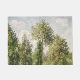 Felpudo Poplars, Éragny Camille Pissarro