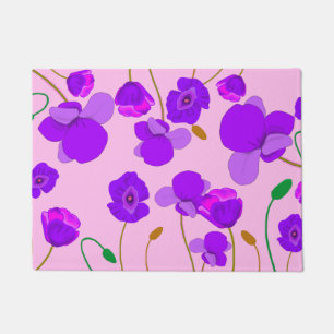 Felpudo Poppy (Papaver somniferum) Lilac
