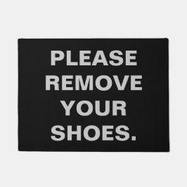 FELPUDO POR FAVOR, ELIMINE SUS ZAPATOS