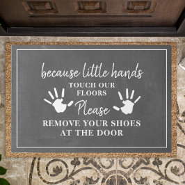 Felpudo Por favor, quite los calzoncillos de las manos peq