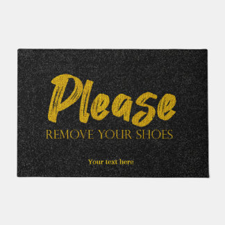 Felpudo Por favor, quítese el doormat de sus zapatos