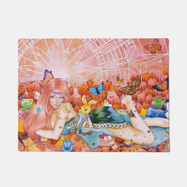 Felpudo Por la tarde (Anverso)