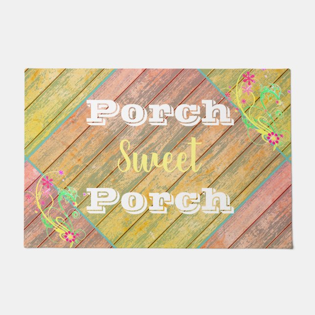 Felpudo Porch dulce Porch Doormat (Anverso)