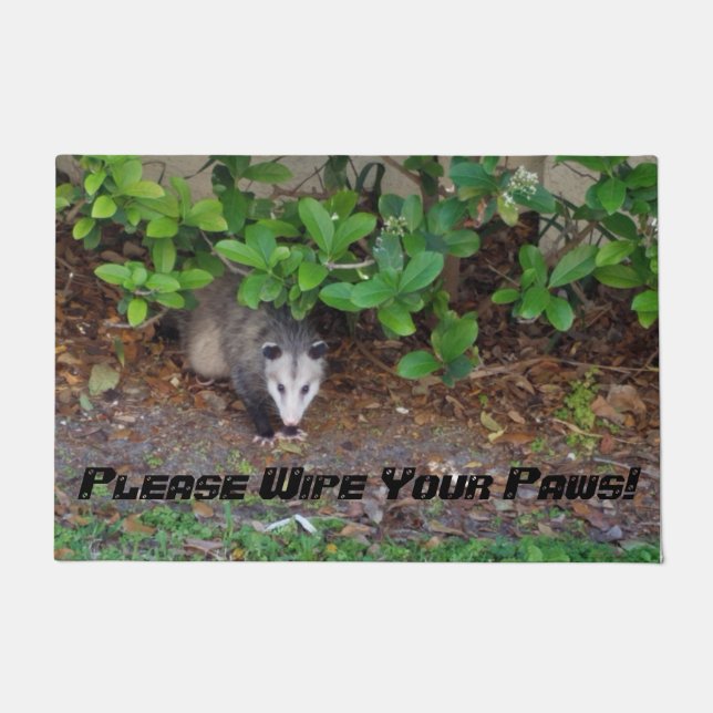 Felpudo Possum Doormat (Anverso)
