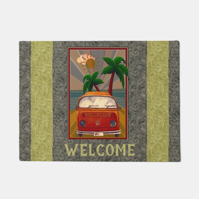 Felpudo Poster: Travel California Doormat (Anverso)