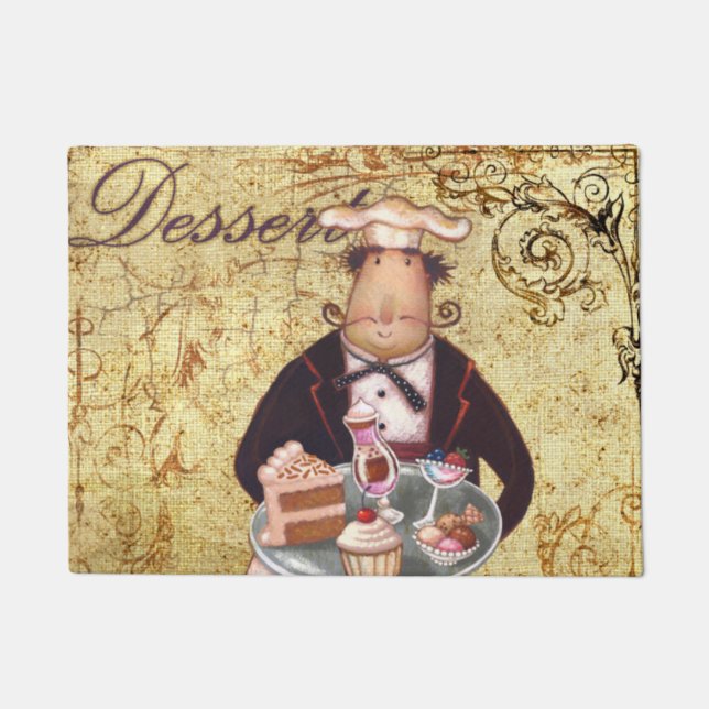 Felpudo Postre del cocinero (Anverso)