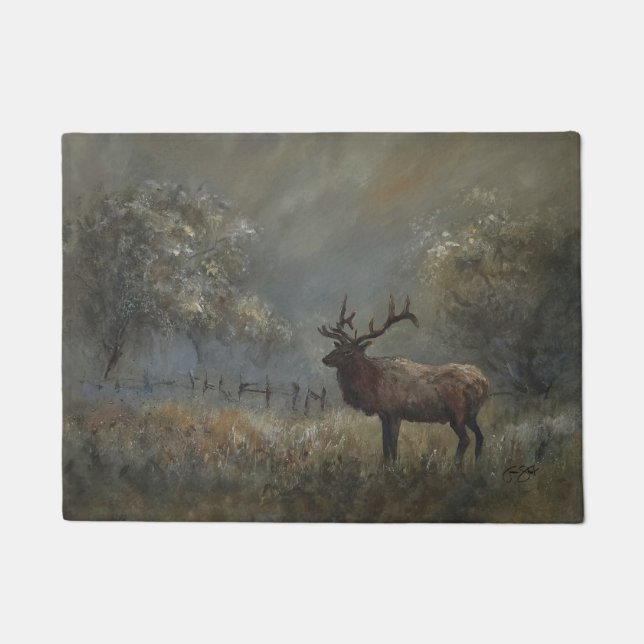 Felpudo Prado de alces (Anverso)