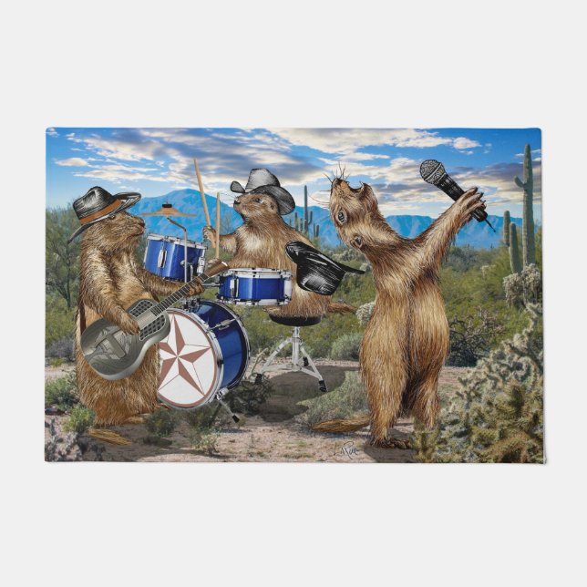 Felpudo Prairie Dogs (Anverso)