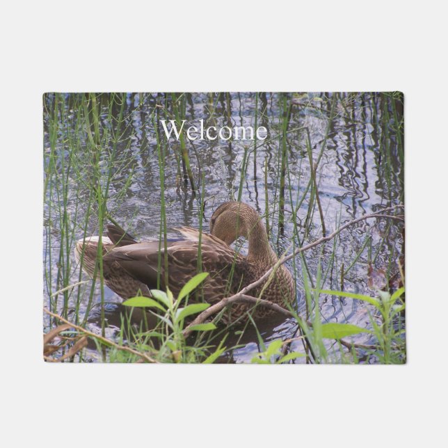 Felpudo Predicación del pato en los carrizos (Anverso)