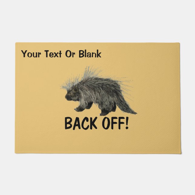 Felpudo Pricky Porky (Anverso)