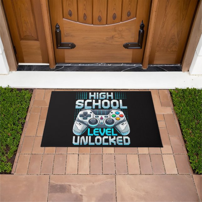 Felpudo Primer día de la escuela secundaria desbloqueado (Exterior)