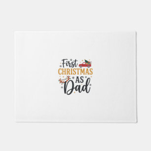 Felpudo Primera Navidad Papá Camión Navideño
