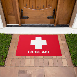 Felpudo Primeros auxilios y emergencias, oficina del Médic