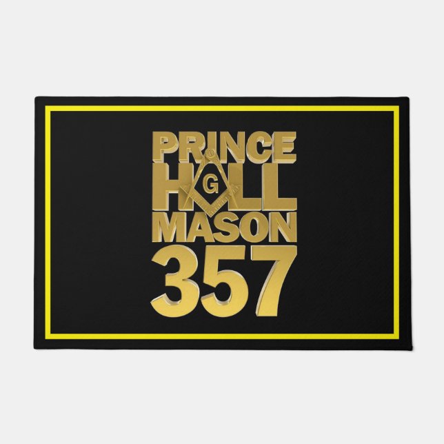 Felpudo Prince Hall Mason (Anverso)