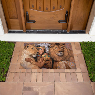 Felpudo Princesa de León Doormat