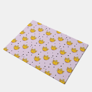 Felpudo Princesa Kitty cat en morado