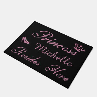 Felpudo Princesa Your Name Resides Here