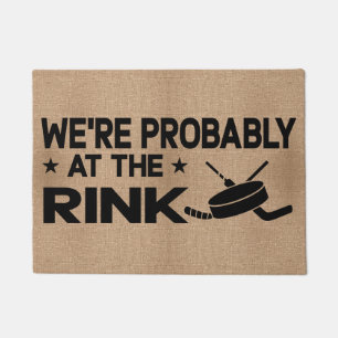 Felpudo Probablemente estamos en la bienvenida de Rink Hoc