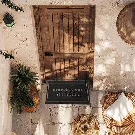 Felpudo Probablemente fuera de brotar gracioso Personaliza