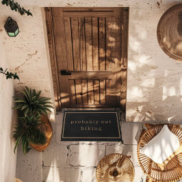 Felpudo Probablemente fuera de excursión divertida Persona