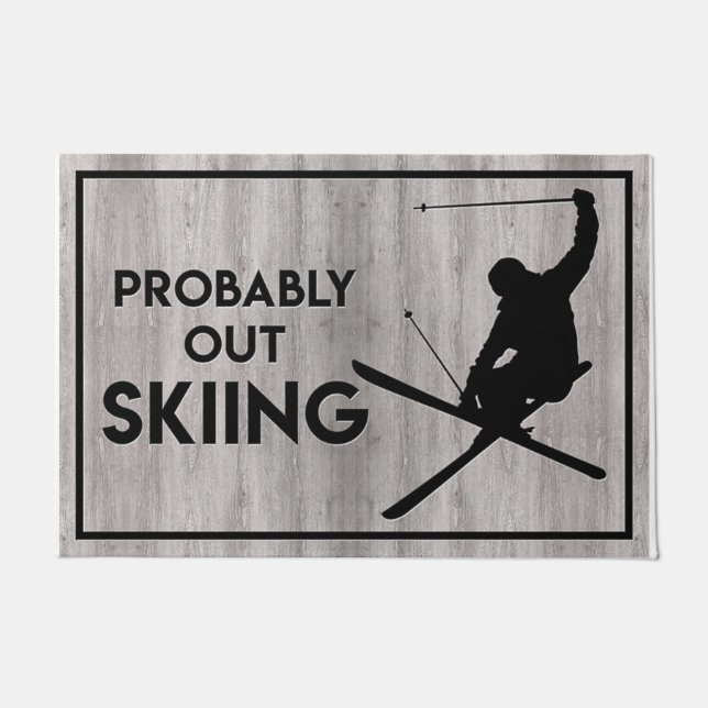 Felpudo Probaly Out Skiing Simple (Anverso)
