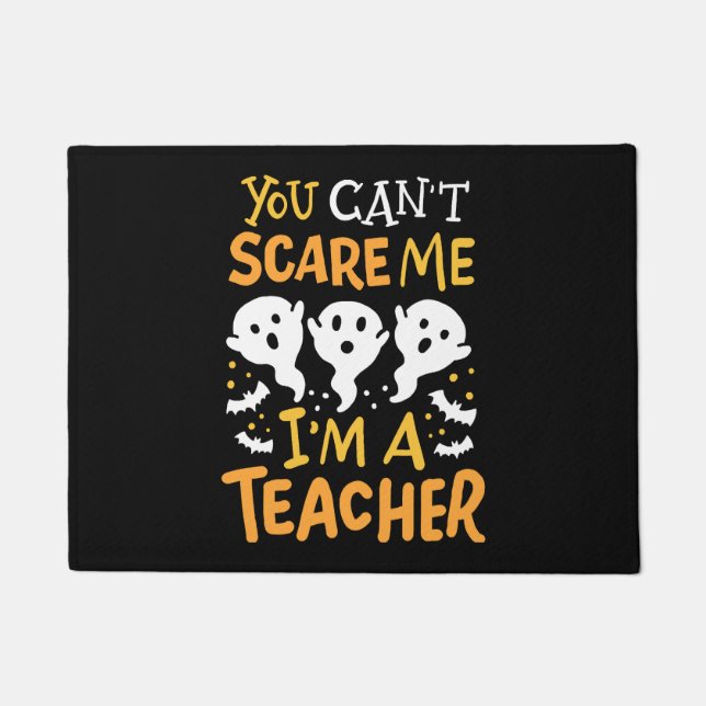 Felpudo Profesor Halloween (Anverso)