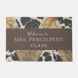 Felpudo Profesor moderno personalizado