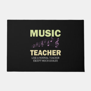 Felpudo Profesora de Regalos Maestra de música mucho más