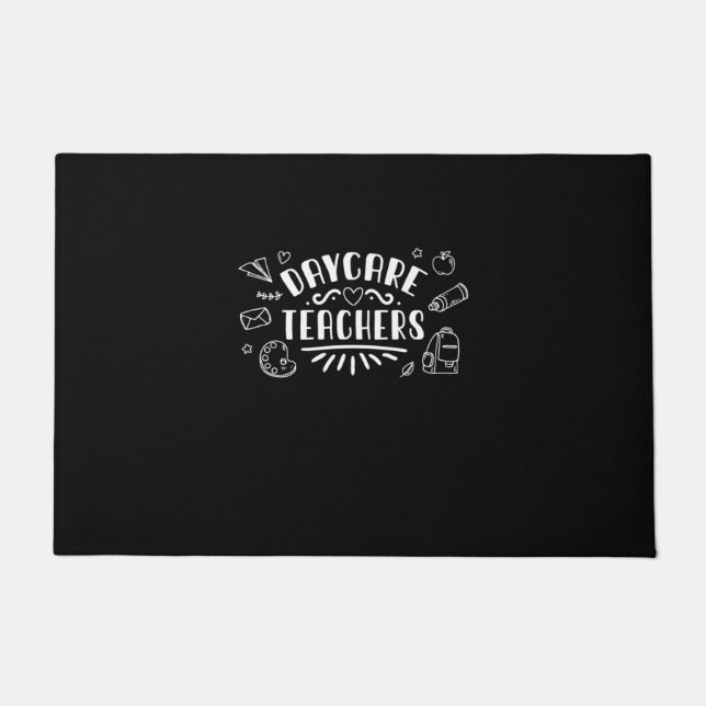 Felpudo Profesores de guardería (Anverso)