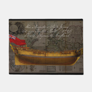 Felpudo Profile Painting of Ship Jersey