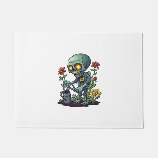 Felpudo Progenitor Planta Zombie (Anverso)
