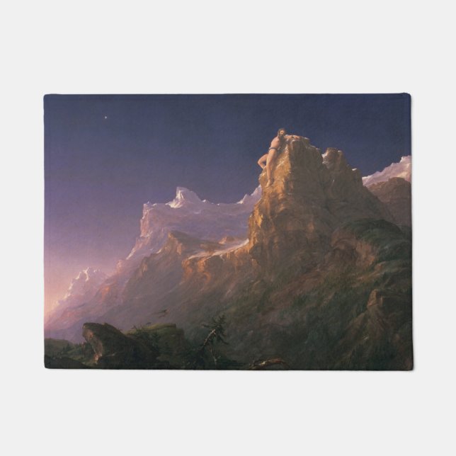 Felpudo Prometheus Bound (por Thomas Cole) (Anverso)