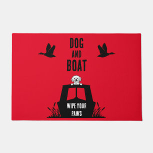 Felpudo Propietario de canalboat de lancha estrecha