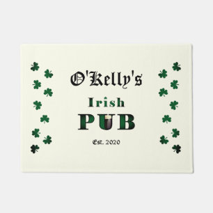 Felpudo Pub Bar irlandés Tavern Doormat Door Mat