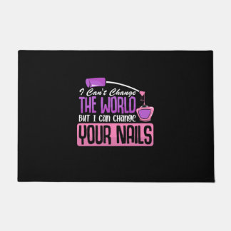 Felpudo Puedo Cambiar Tus Uñas