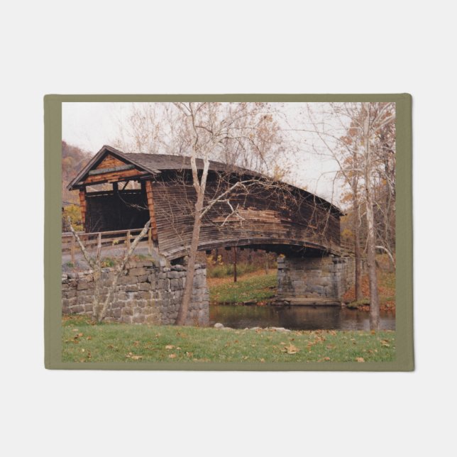 Felpudo Puente cubierto (Anverso)