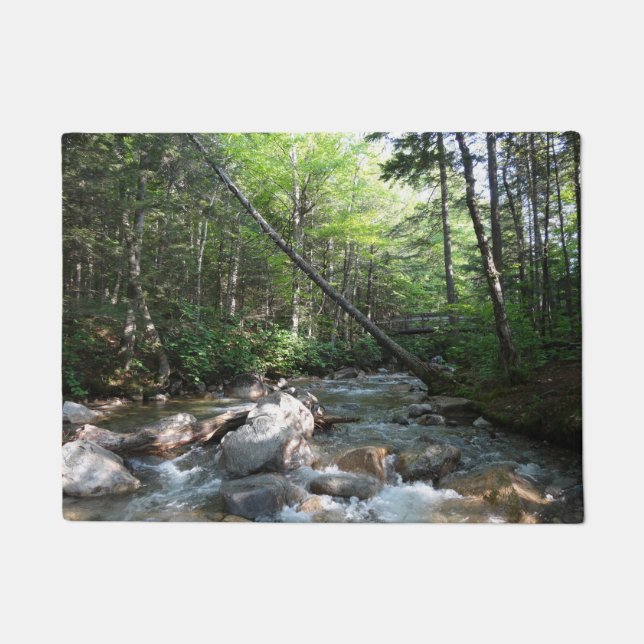 Felpudo Puente del río Pemigewasset en Nuevo Hampshire (Anverso)