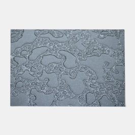 Felpudo Puentes húmedos de lluvia (gotas de lluvia)