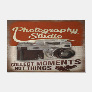 Felpudo Puerta de la cámara, bienvenida Personalizado, fot