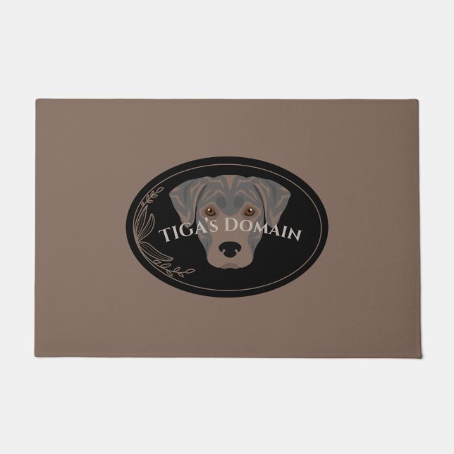 Felpudo Puerta de personalizable de TIGA (Anverso)