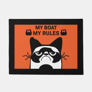 Felpudo Puerta del gato del Mascota vivo del Canal de la M