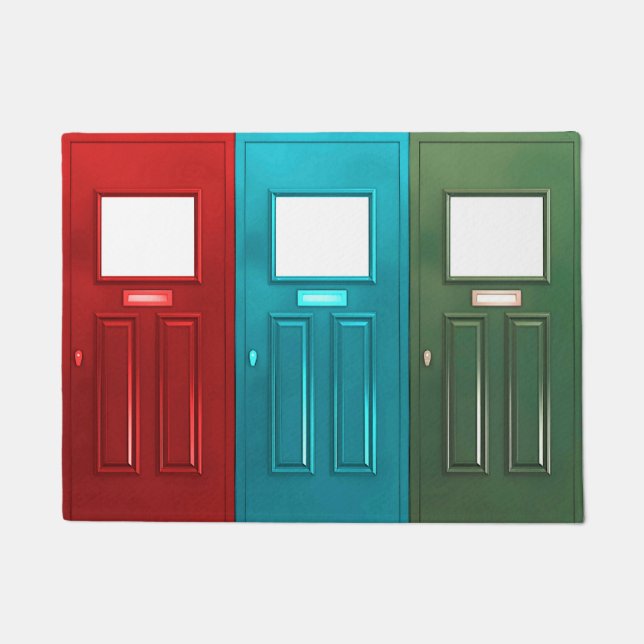 Felpudo Puerta divertida (Anverso)