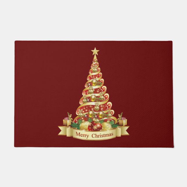 Felpudo Puerta Mat de los navidades (Anverso)