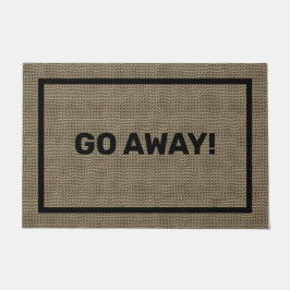 Felpudo Puerta Mat Go Away | Grande