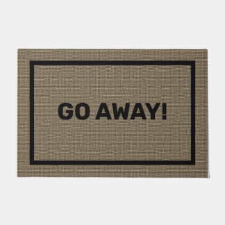 Felpudo Puerta Mat Go Away | Grande 